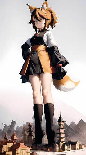 masterpiece__best_quality__extremely_detailed__portrait___1girl___girls_only__giant_girl___giantess___fox_girl____kagamine_rin____giantess__huge_size__fox_tail__yellow_hair__red_eyes_1694695136(1)