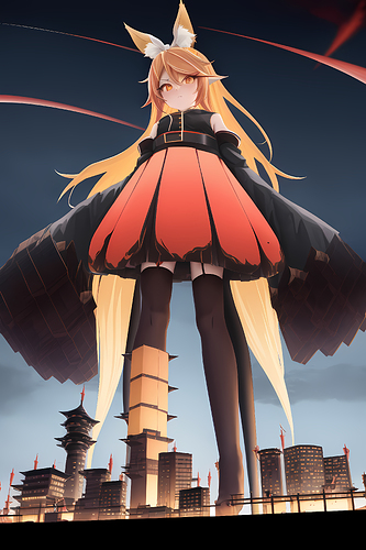 high_quality__extremely_detailed_cg_unity_8k_wallpaper__giantess__monster_size_girl__fox_girl____kagamine_rin____giantess_huge_size__size_difference_fox_tail__yellow_hair__red_eyes___1841586650(2)