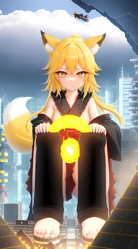 high_quality__extremely_detailed_cg_unity_8k_wallpaper__1girl__giantess__kagamine_rin__fox_girl__size_difference_fox_tail__yellow_hair__red_eyes__yellow_fox_ears__black_cloth__black_dre_1357252871