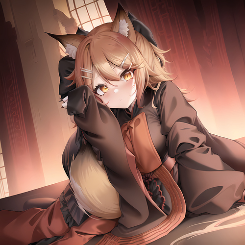 masterpiece__best_quality__extremely_detailed__portrait___1girl___giant_girl___giantess___fox_girl____kagamine_rin____giantess__huge_size__fox_tail__yellow_hair__red_eyes____yellow_fox__1507204338