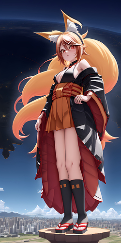 high_quality__extremely_detailed_cg_unity_8k_wallpaper__portrait__giantess__monster_size_girl__fox_girl____kagamine_rin____giantess_huge_size__size_difference_fox_tail__yellow_hair__red__548780583